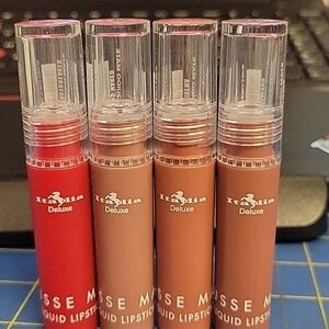 Italia Deluxe Mousse Matte Liquid Lipsticks Set of 4